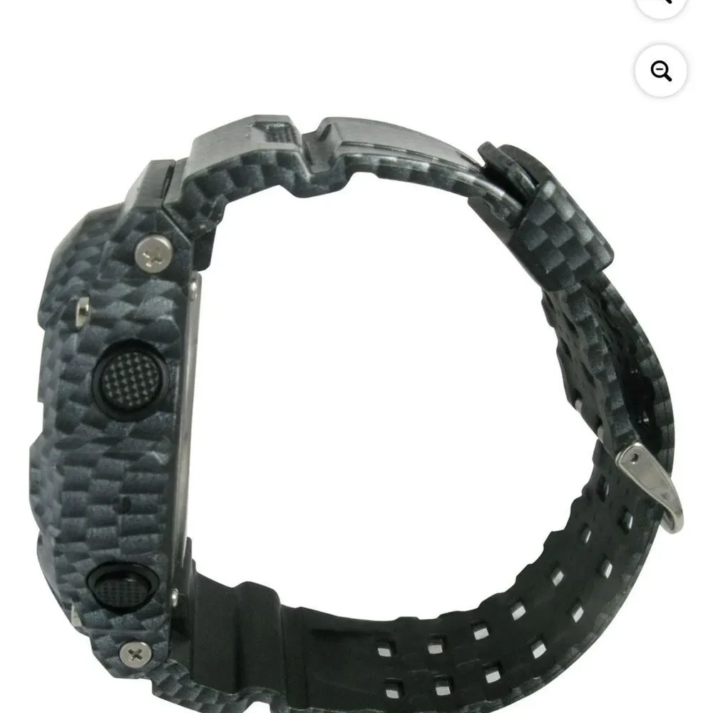 George Black Smartwatch with Digital Display